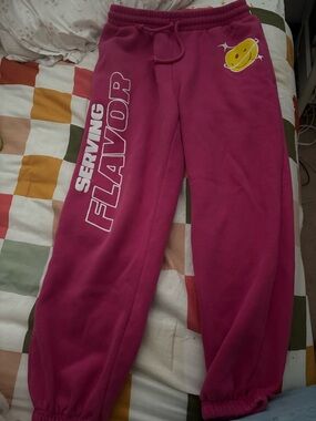 Pink Poppi Sweatpants